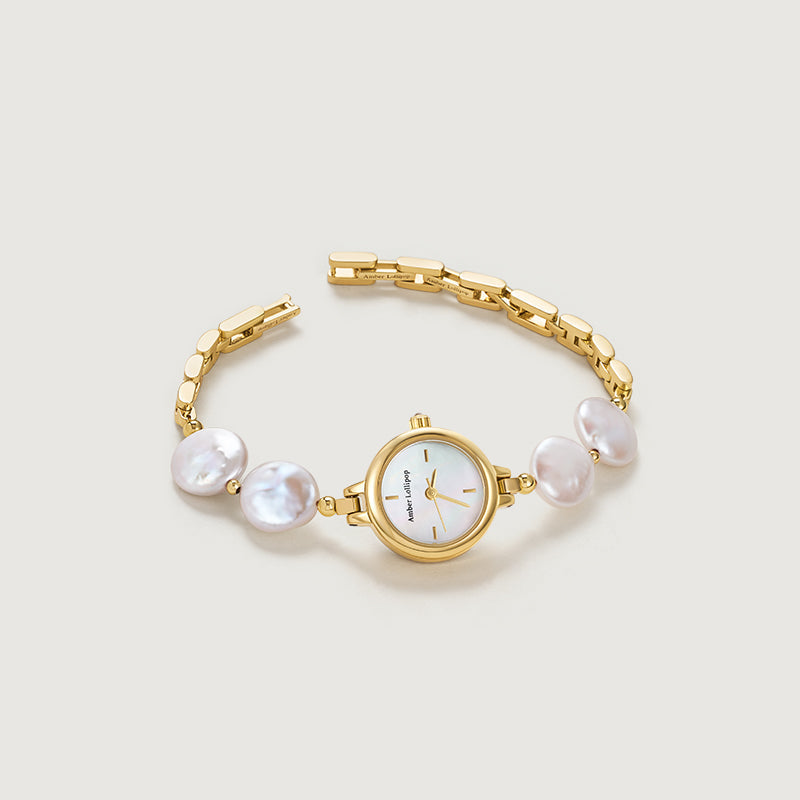 Golden Hour Blush Pearl Watch