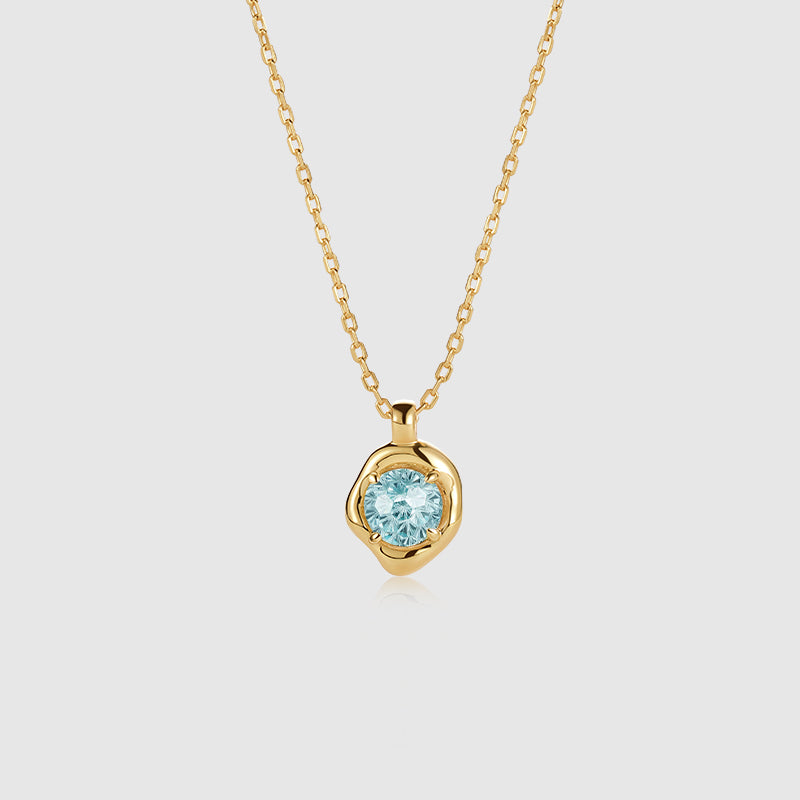 Fireworks CZ Stone Necklace