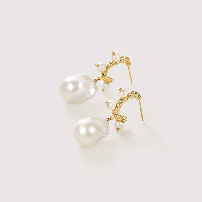 Waltz Baroque Pearl Earrings