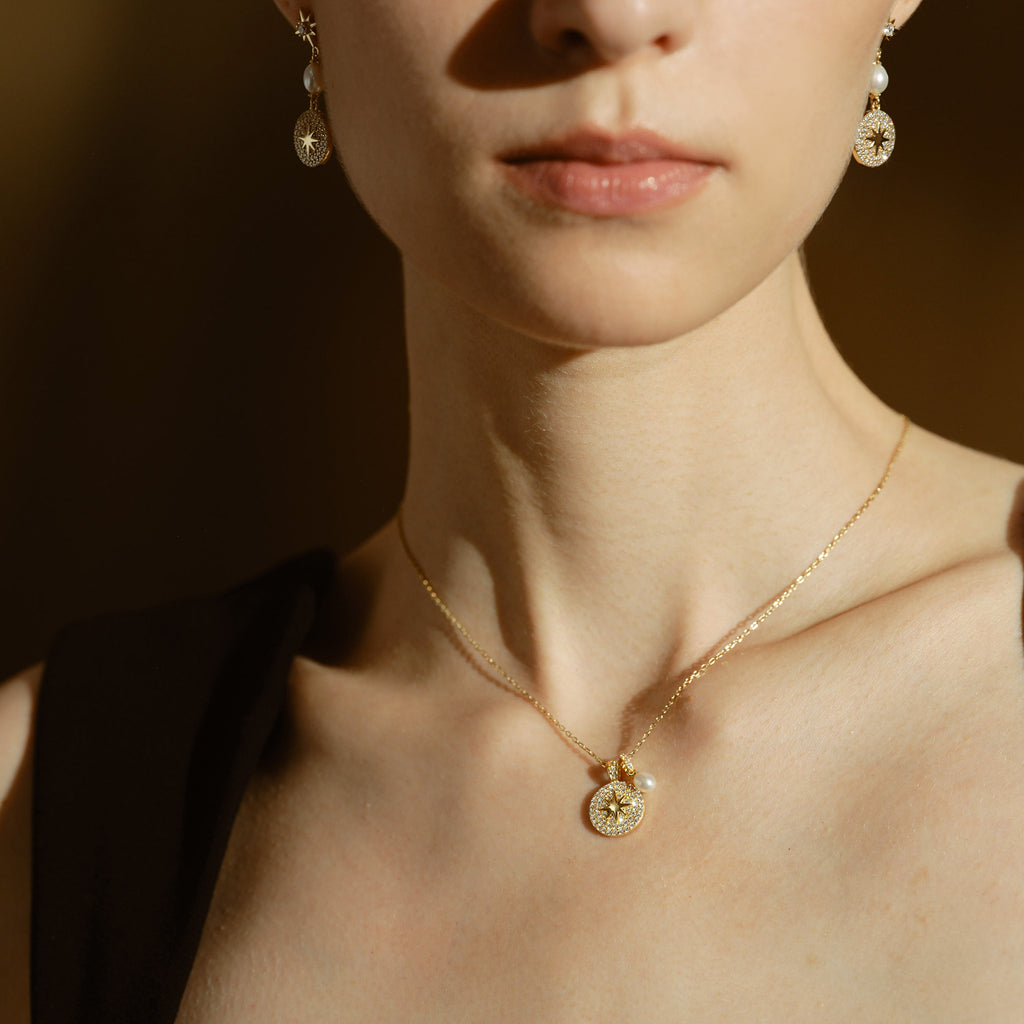 Celestial North Star Necklace