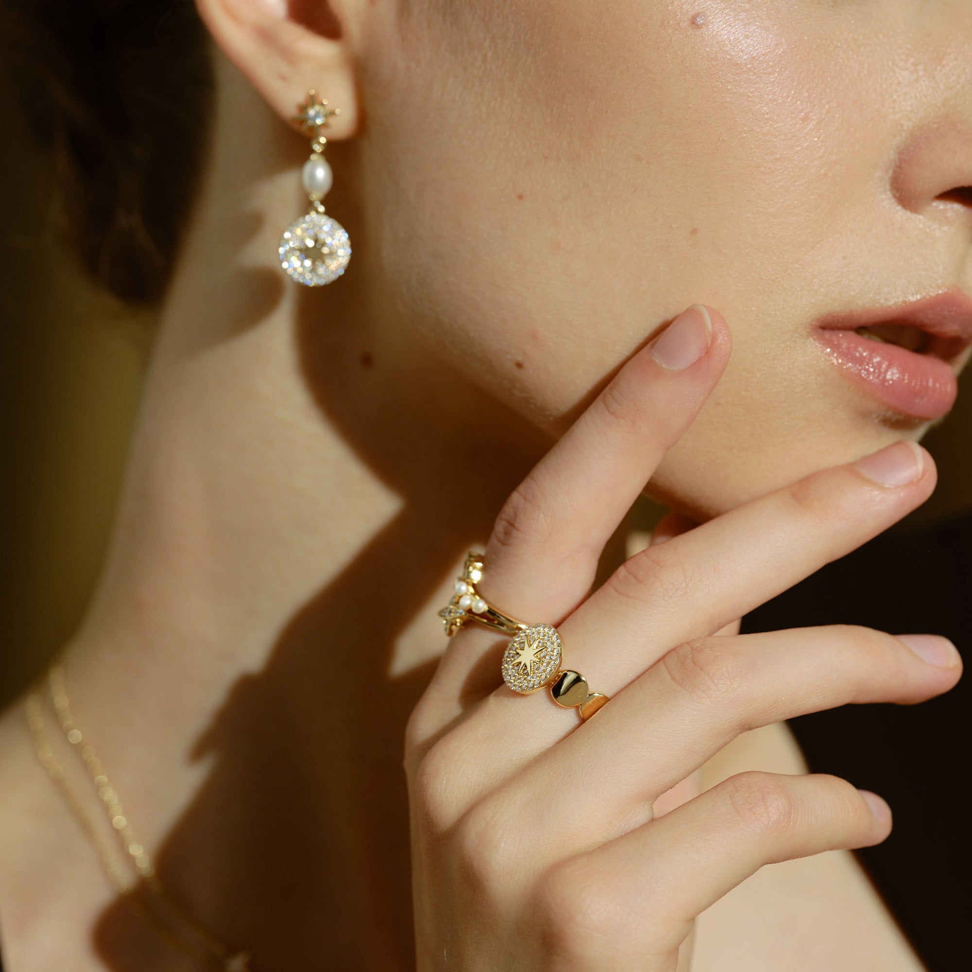 Celestial Star Open Ring