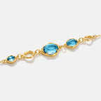 Blue Topaz Multi-Stone Bracelet