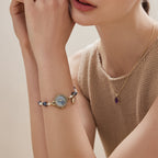 Golden Hour Blue Pearl Watch