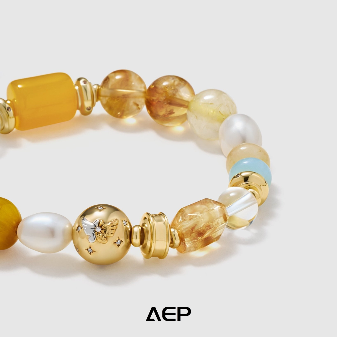 AEP Derora Gemstone Beaded Bracelet