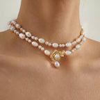Adjustable Baroque Pearl Necklace
