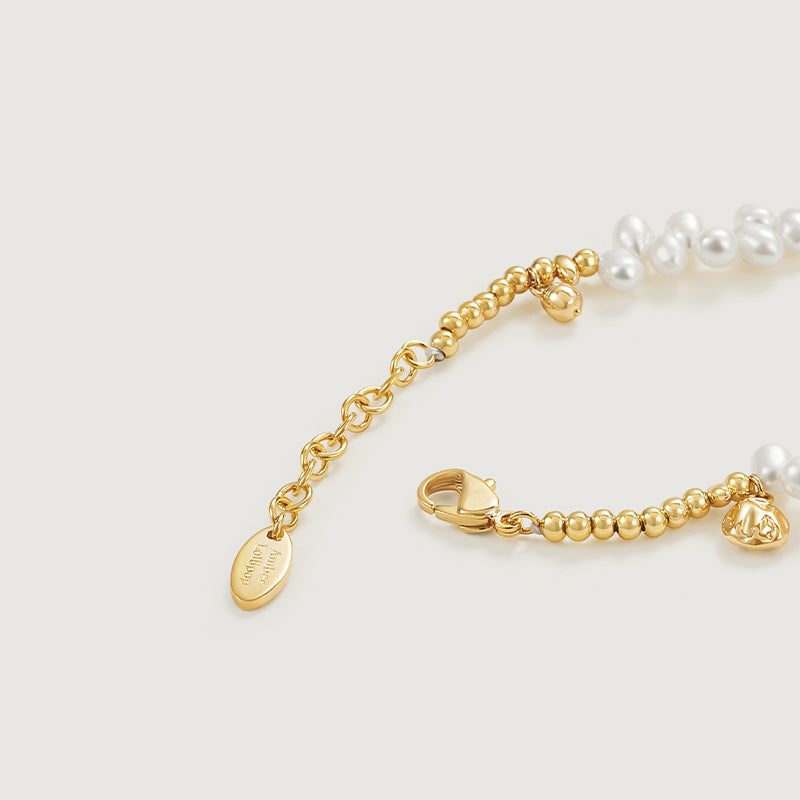 Radiant Coastal Strand Pearl Bracelet