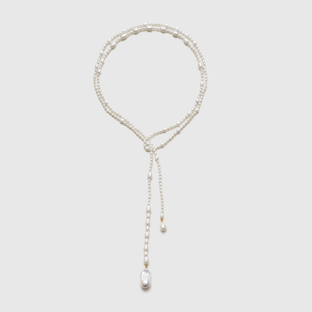 1-Meter Long Pearl Necklace