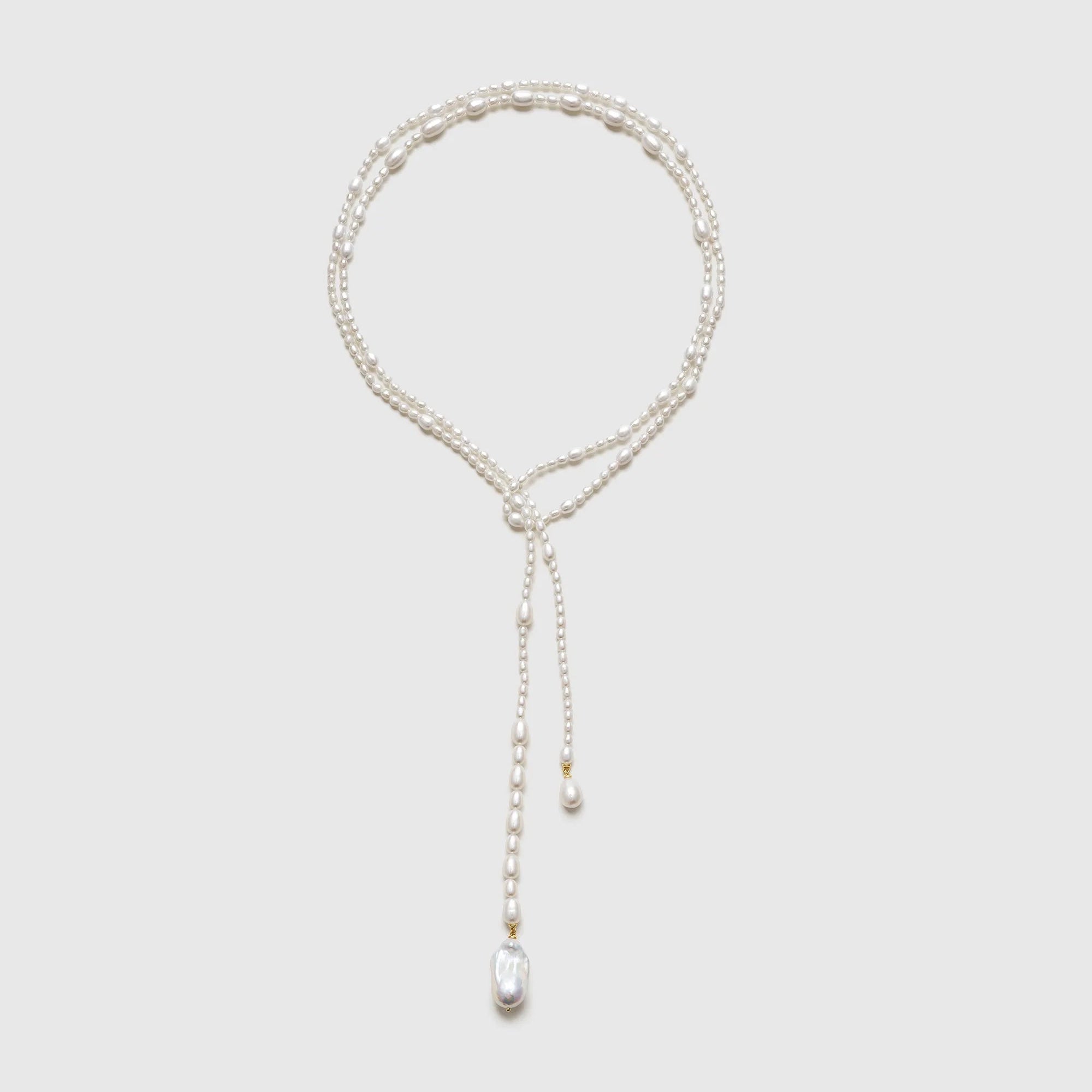 1-Meter Long Pearl Necklace