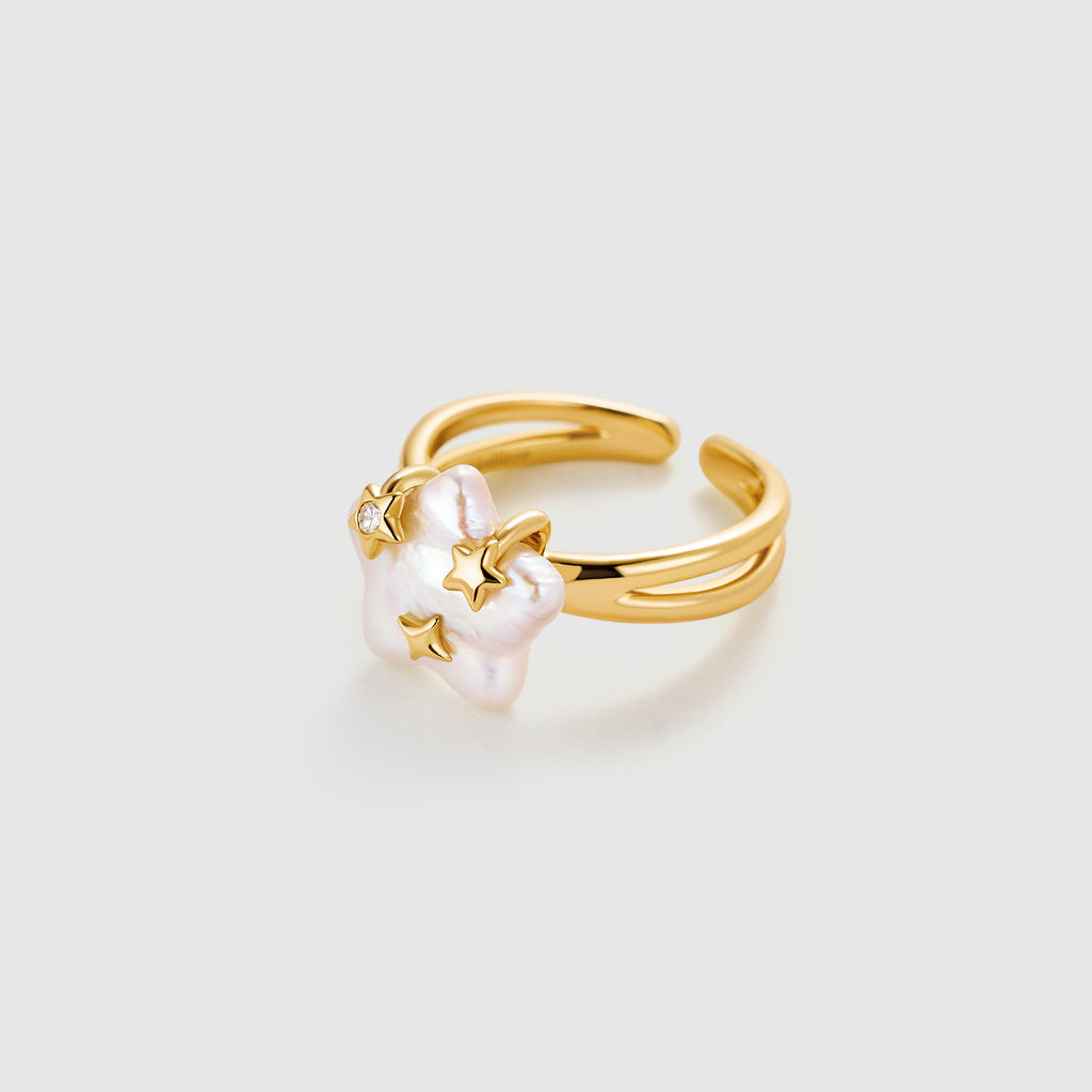 Starlight Pearl Ring