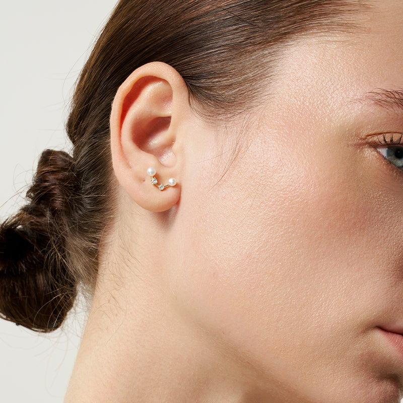 Zodiac Pearl Earrings