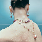 Sea Treasure Baroque Pearl Collar Necklace