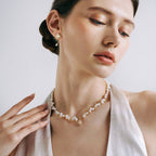 Radiant Star Pearl Necklace
