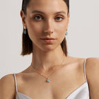 Raw Aquamarine Necklace