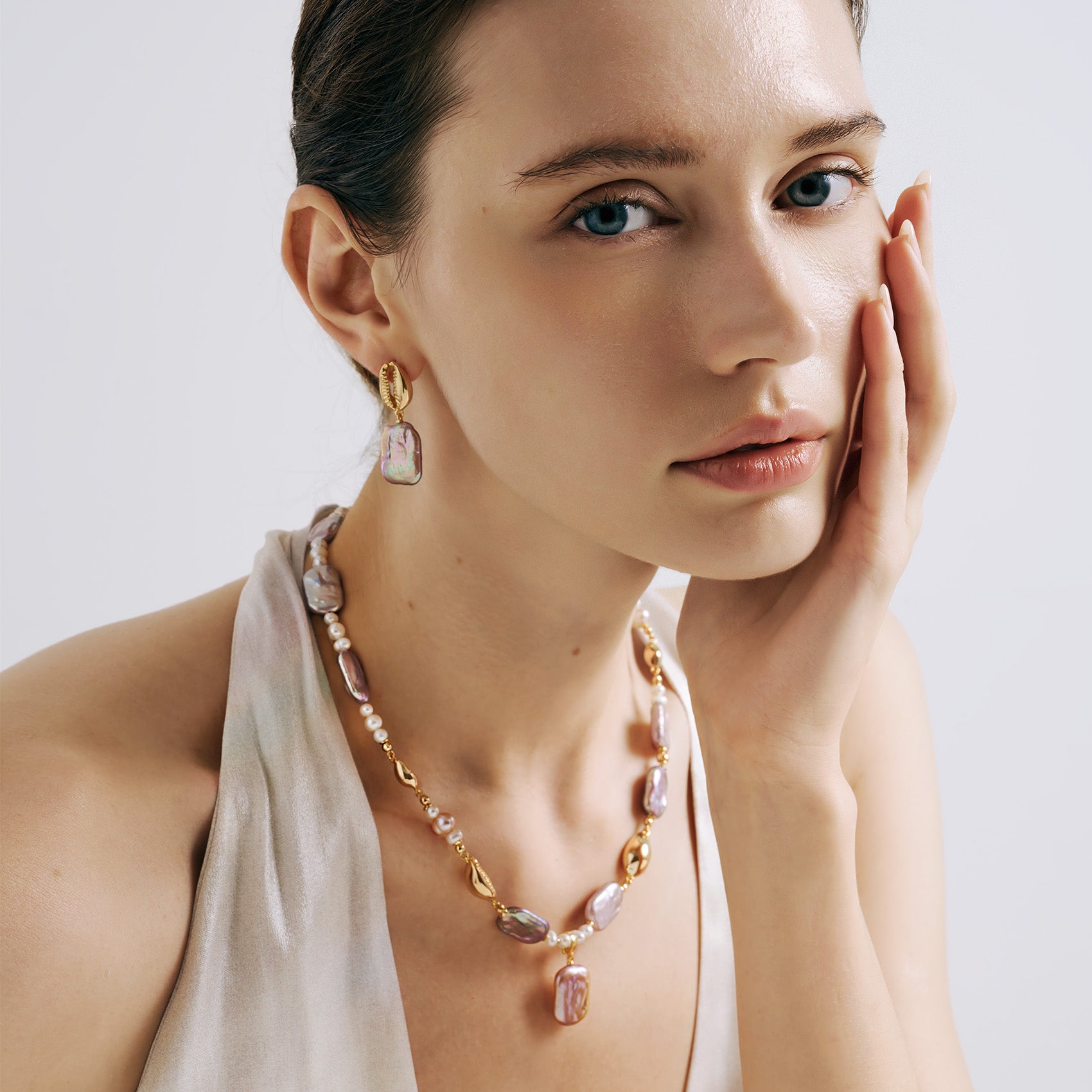 Sea Treasure Baroque Pearl Necklace