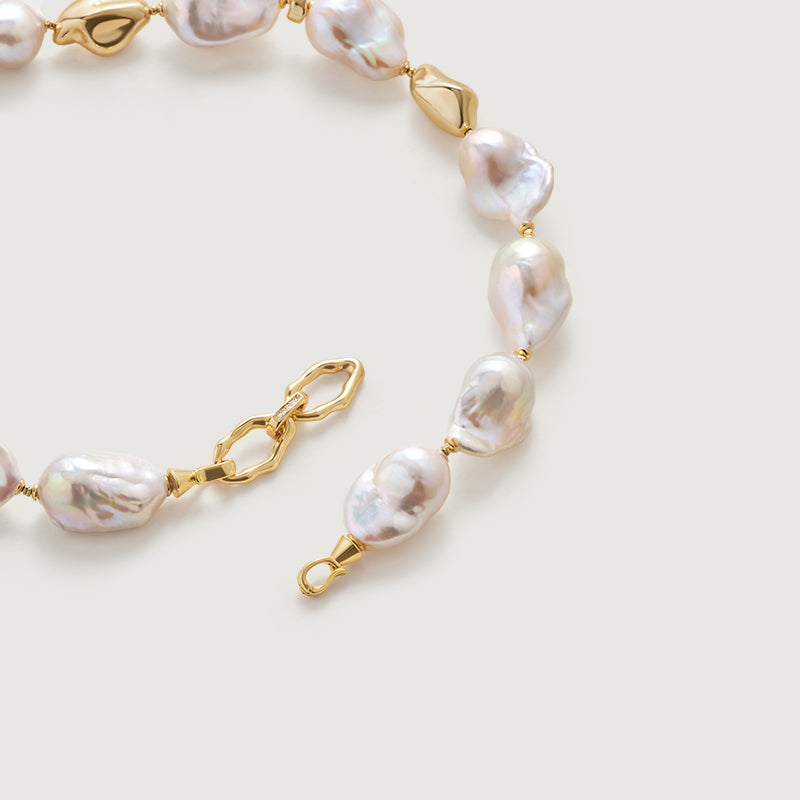 Sea Breeze Baroque Pearl Necklace