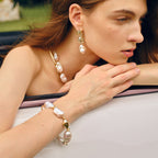 Sea Breeze Baroque Pearl Bracelet