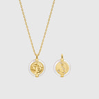 Zodiac Stellar Mother-of-pearl Necklace