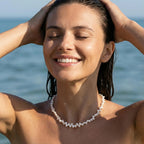 Irregular Choker Pearl Necklace