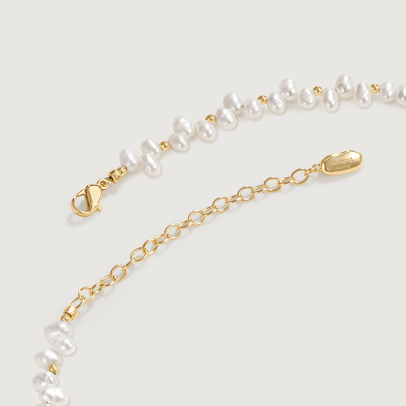 Radiant Star Pearl Necklace