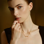 Celestial Star Paperclip Necklace