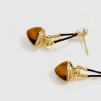 Oracle Tiger's Eye Drop Earrings