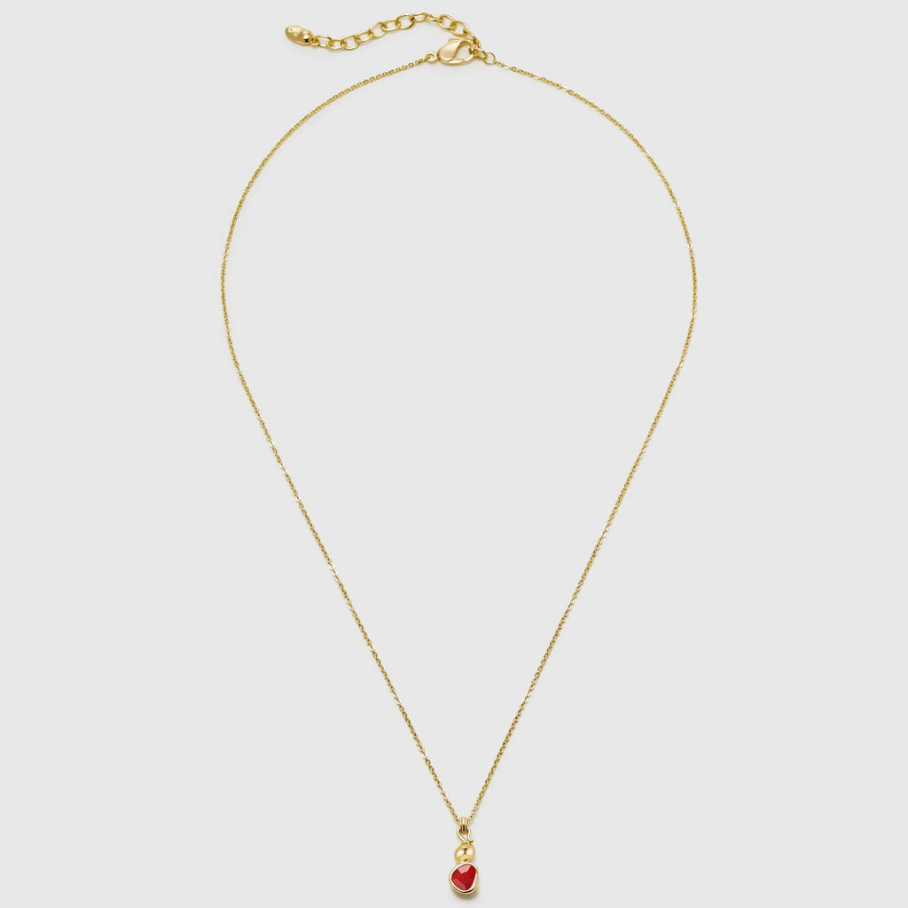 Wulu Red Agate Necklace