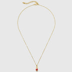 Wulu Red Agate Necklace