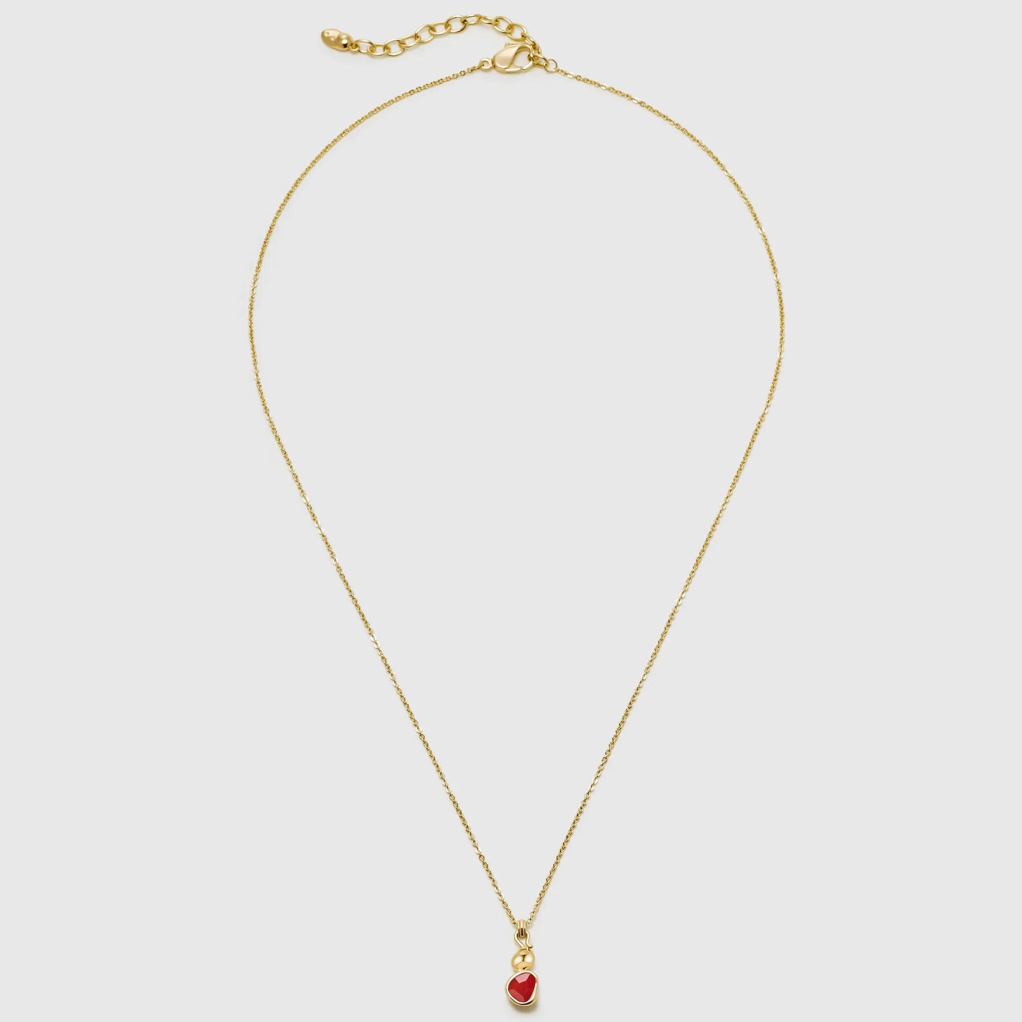 Wulu Red Agate Necklace