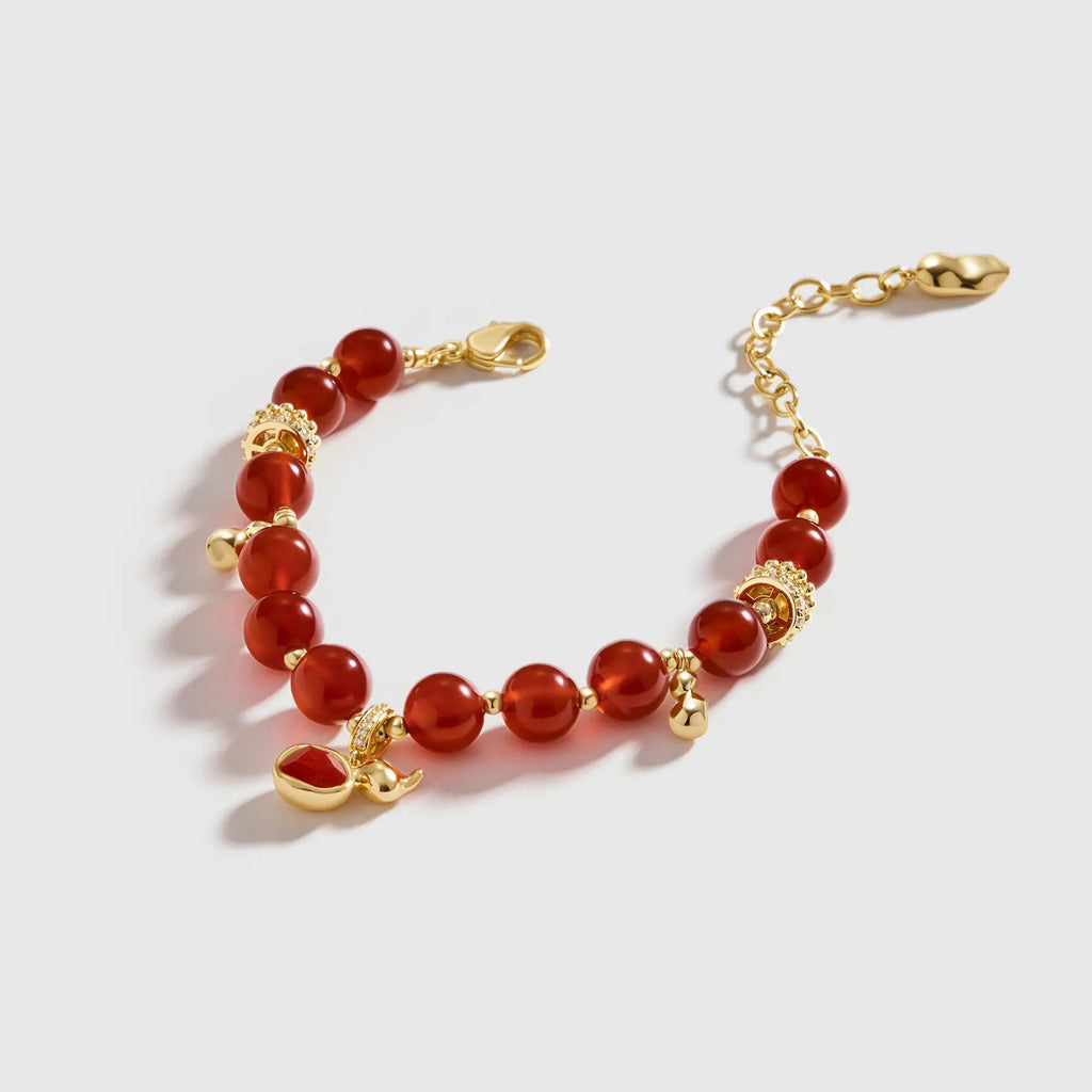 Wulu Red Agate Bracelet