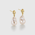 Oracle Baroque Pearl Earrings