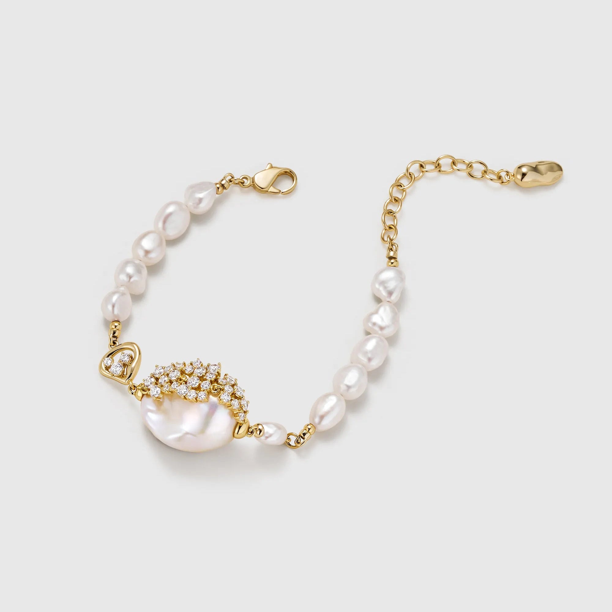 Drift Sand Baroque Pearl Bracelet