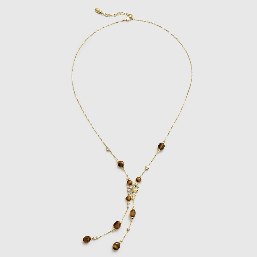 Oracle Tiger's Eye Long Necklace