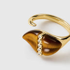 Oracle Tiger's Eye Ring