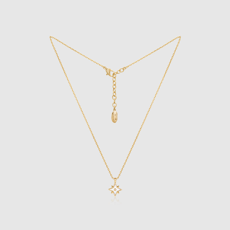 Radiant Star Pendant Necklace
