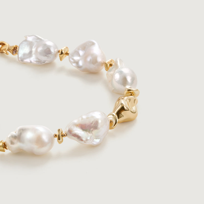 Sea Breeze Baroque Pearl Bracelet