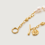 OT Chain Baroque Pearl Bracelet
