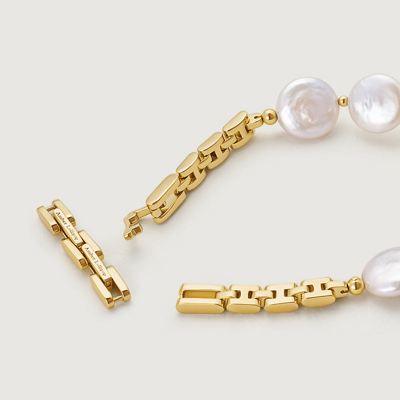 Golden Hour Blush Pearl Watch