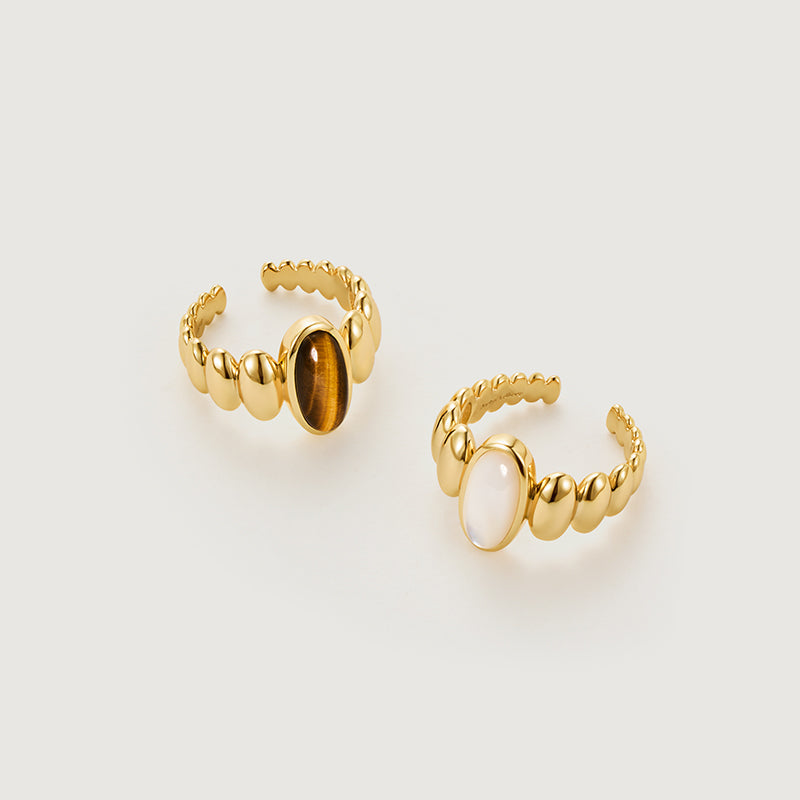 Autumn Breeze Impression Tiger’s Eye Ring