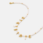 Cat Pearl Beaded Necklace