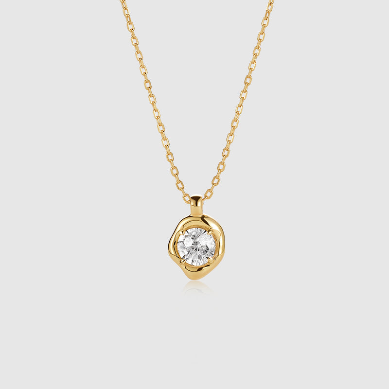 Fireworks CZ Stone Necklace