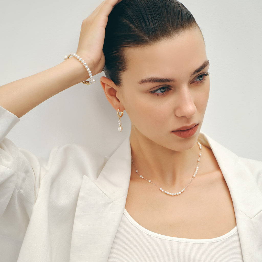 Moonlight Pearl Necklace