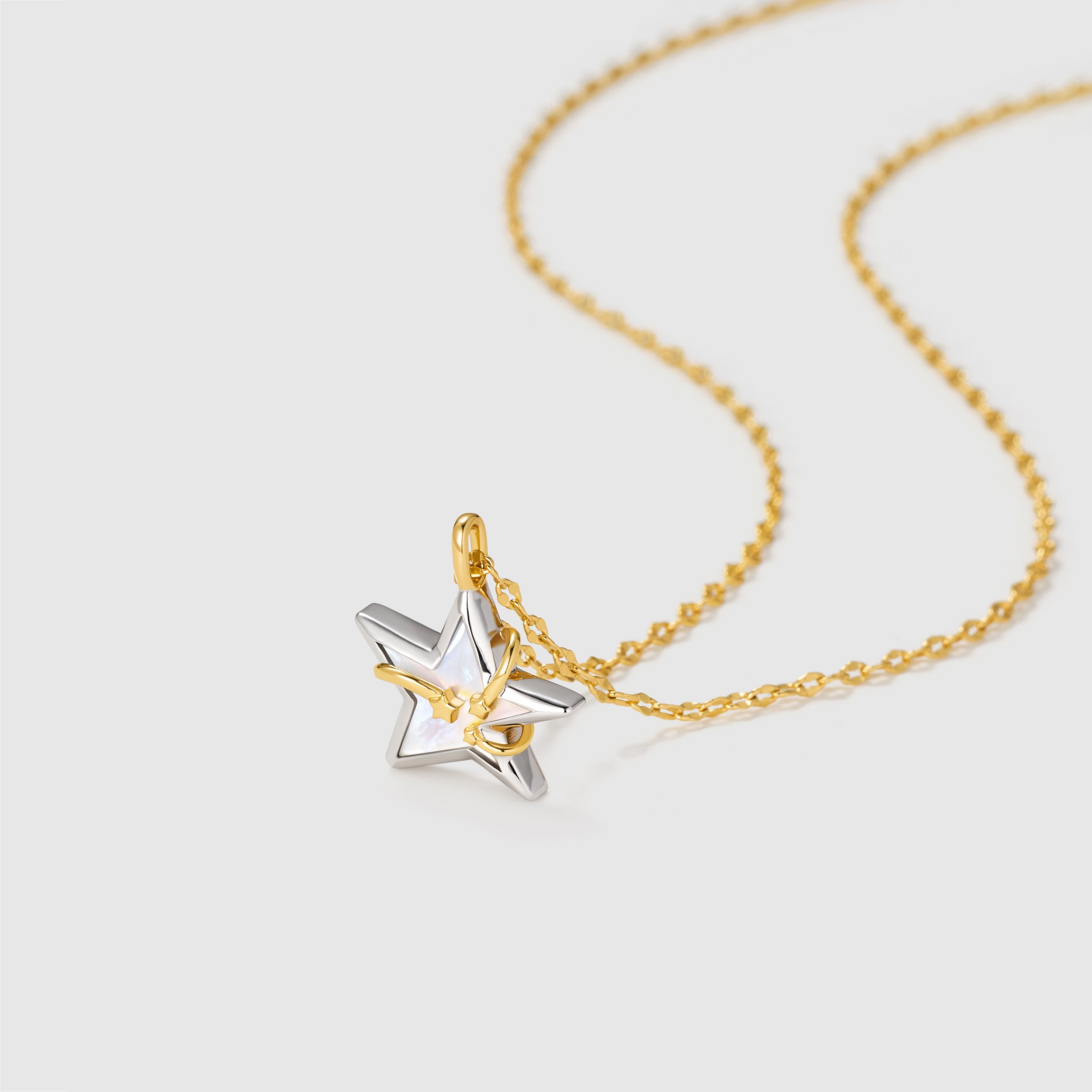 Meteor Mother-of-Pearl Necklace