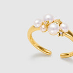 Starlight Pearl Bubble Ring