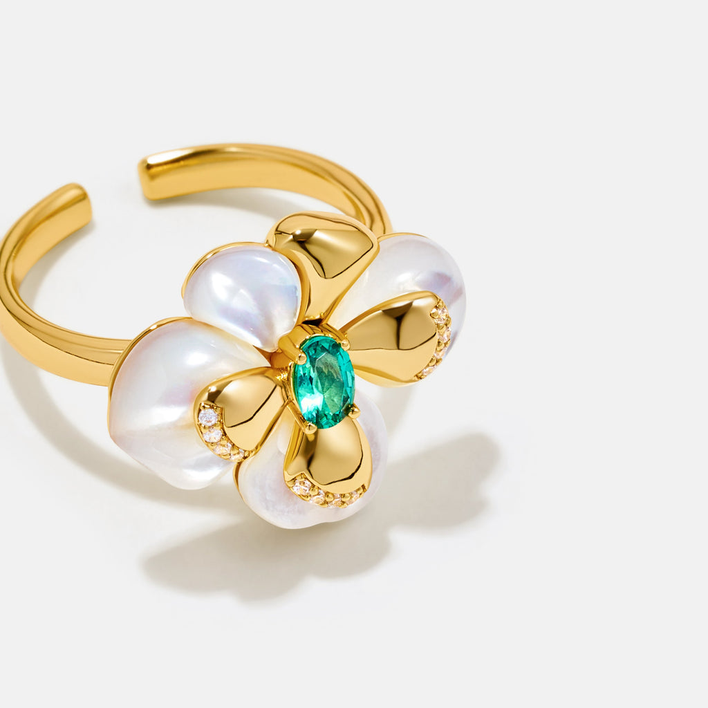 Chloris Pansy Ring
