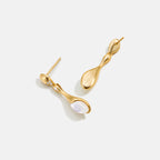 Champagne Moment Pearl Drop Earrings