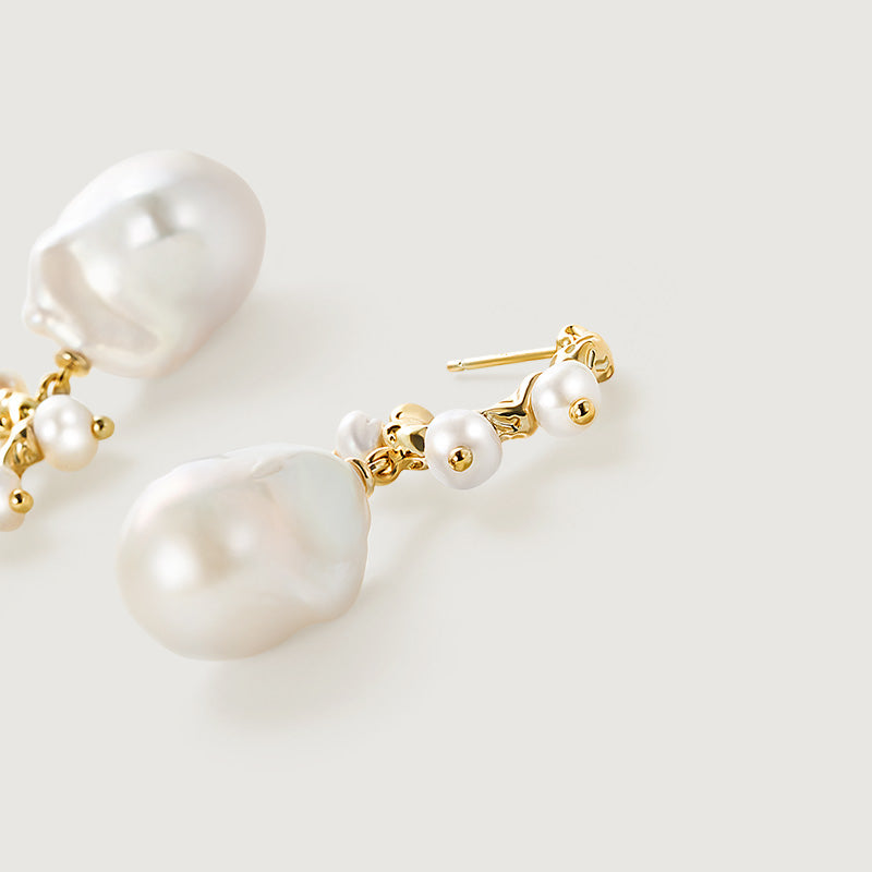 Waltz Baroque Pearl Earrings