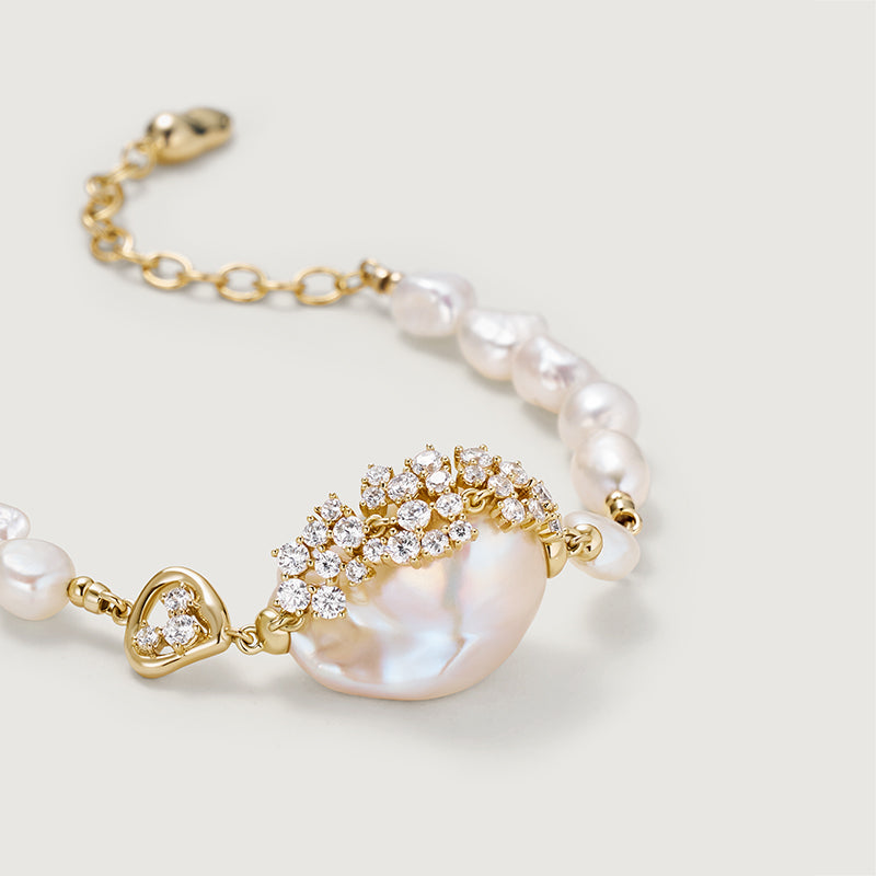 Drift Sand Baroque Pearl Bracelet