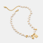 Personalized Lucky & Love Pearl Necklace