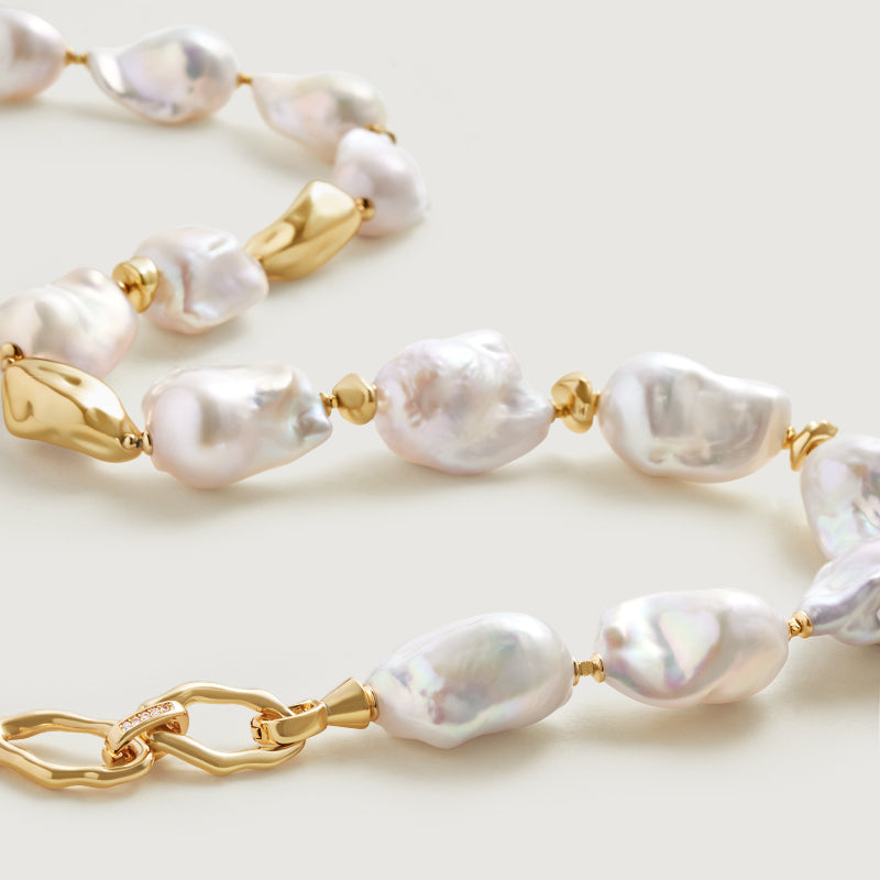 Sea Breeze Baroque Pearl Necklace