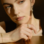 Celestial Star Paperclip Ring